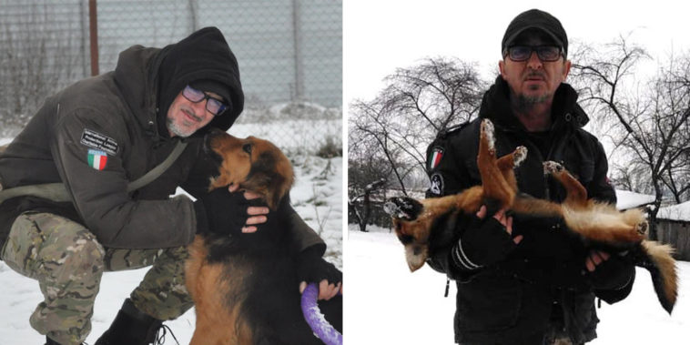 Man Won’t Abandon His Ukraine Animal Rescue, Even If It Means His Life